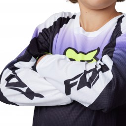 BLUZA FOX JUNIOR 180 MORPHIC BLACK/WHITE