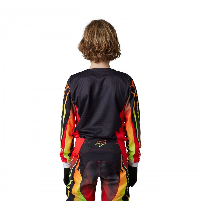 BLUZA FOX JUNIOR 180 STATK FLUORESCENT RED