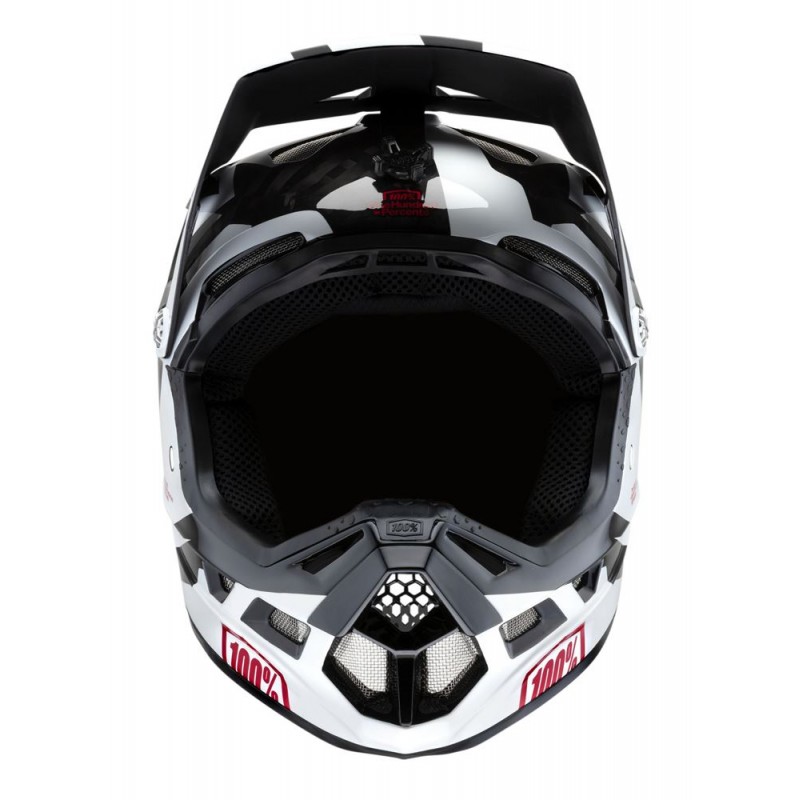 Kask full face 100% AIRCRAFT CARBON MIPS Helmet Rapidbomb/White roz. XL (61-62 cm) (NEW)