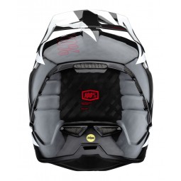 Kask full face 100% AIRCRAFT CARBON MIPS Helmet Rapidbomb/White roz. XL (61-62 cm) (NEW)