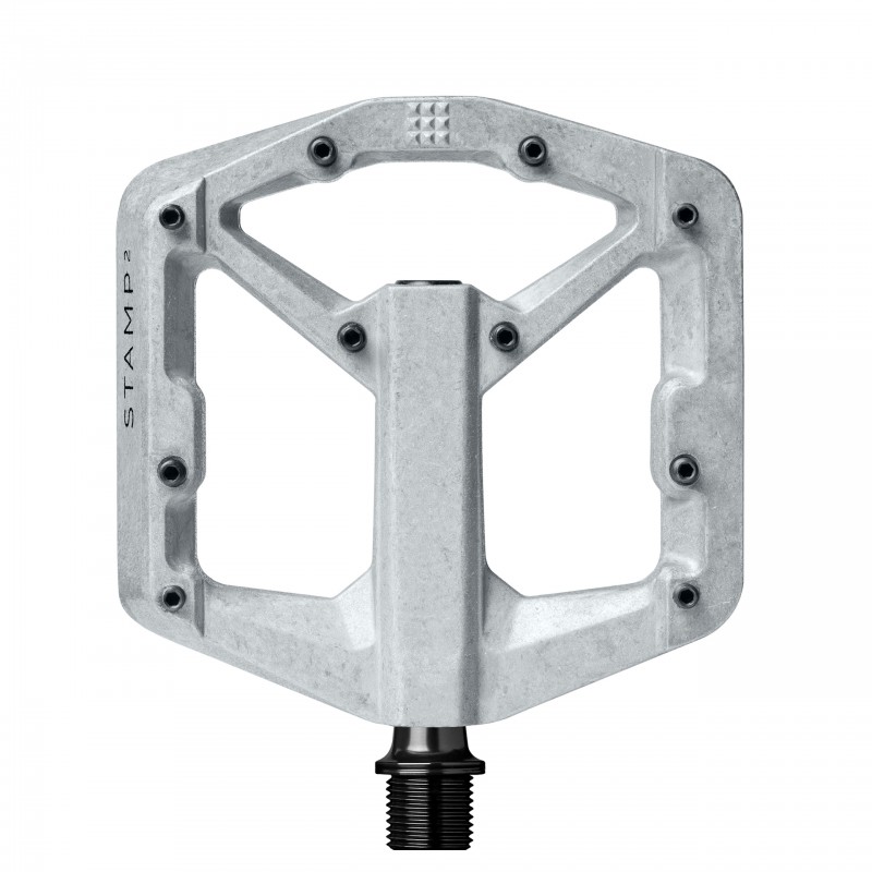 PEDAŁY ROWEROWE CRANK BROTHERS PEDAL STAMP 2 RAW SILVER S
