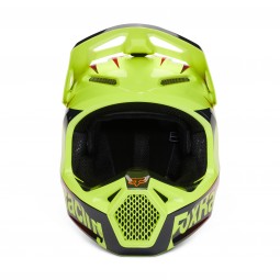 KASK FOX JUNIOR V1 STATK RED/YELLOW