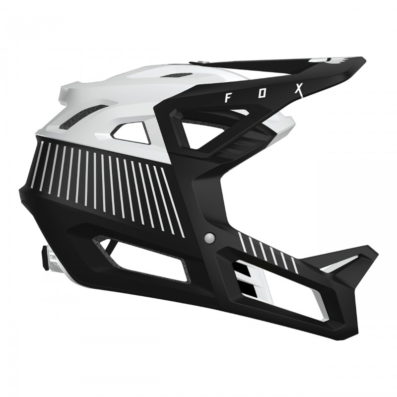 KASK ROWEROWY FOX PROFRAME RS MASH BLACK/WHITE