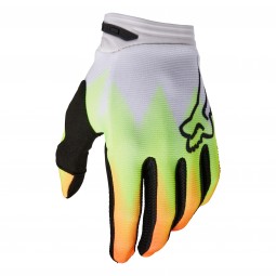 RĘKAWICE FOX JUNIOR 180 STATK RED/YELLOW