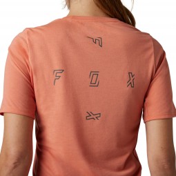 KOSZULKA ROWEROWA FOX LADY RANGER FRACT SALMON