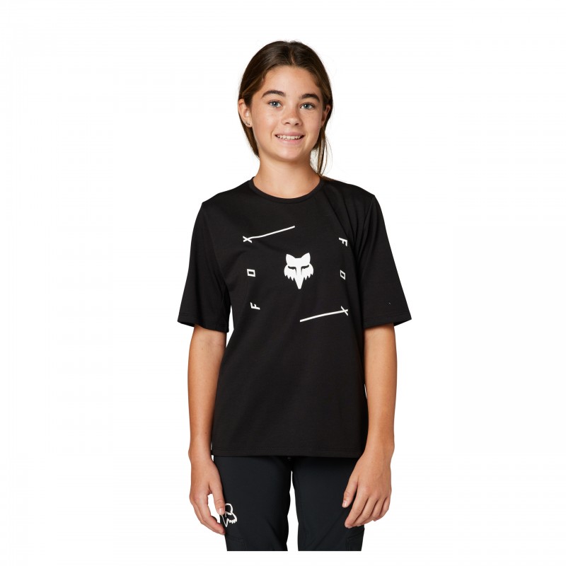 KOSZULKA ROWEROWA FOX JUNIOR RANGER DR VENI BLACK