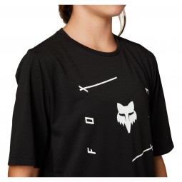 KOSZULKA ROWEROWA FOX JUNIOR RANGER DR VENI BLACK