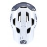 Kask full face 100% TRAJECTA Helmet White Navy roz. L (58-61 cm) (DWZ)