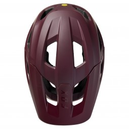KASK ROWEROWY FOX JUNIOR MAINFRAME DARK MAROON