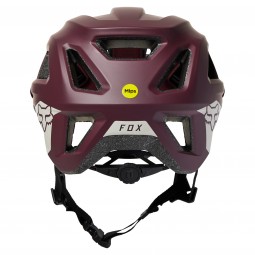 KASK ROWEROWY FOX JUNIOR MAINFRAME DARK MAROON