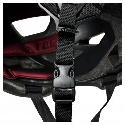 KASK ROWEROWY FOX JUNIOR MAINFRAME DARK MAROON