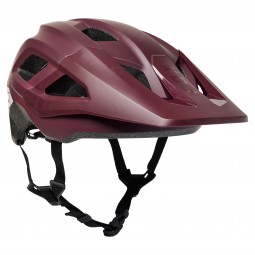 KASK ROWEROWY FOX JUNIOR MAINFRAME DARK MAROON