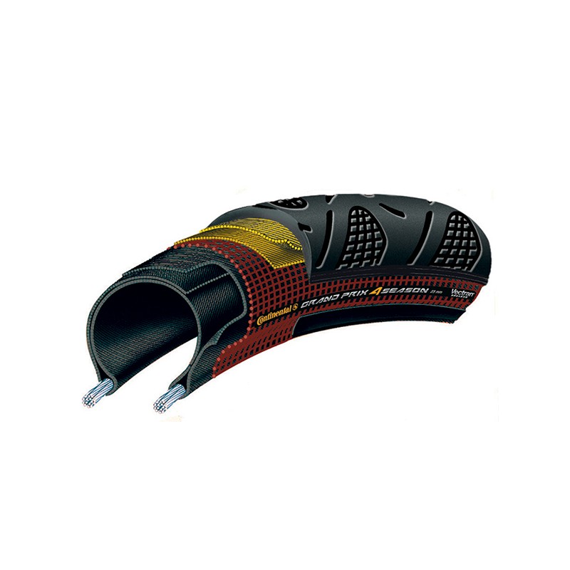 Opona Grand Prix 4-Season 700x28 Czarna Zwijana 280g
