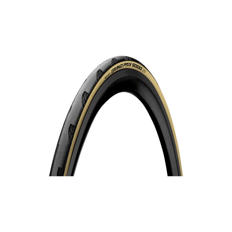 Opona Grand Prix 5000 700 x 25C Czarna/Krem Zwij