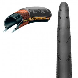 Opona Gatorskin 27x1 1/4 Czarna Drut 390g