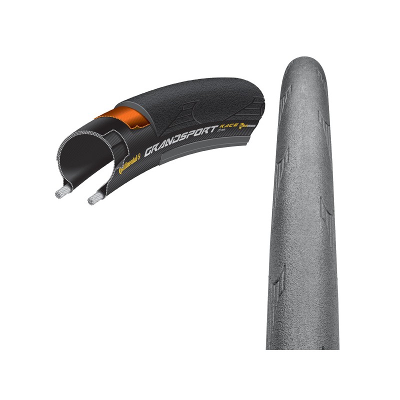 Opona Grand Sport Race 700x25C Czarna Zwijana 250g