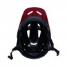 KASK ROWEROWY FOX SPEEDFRAME BORDEAUX