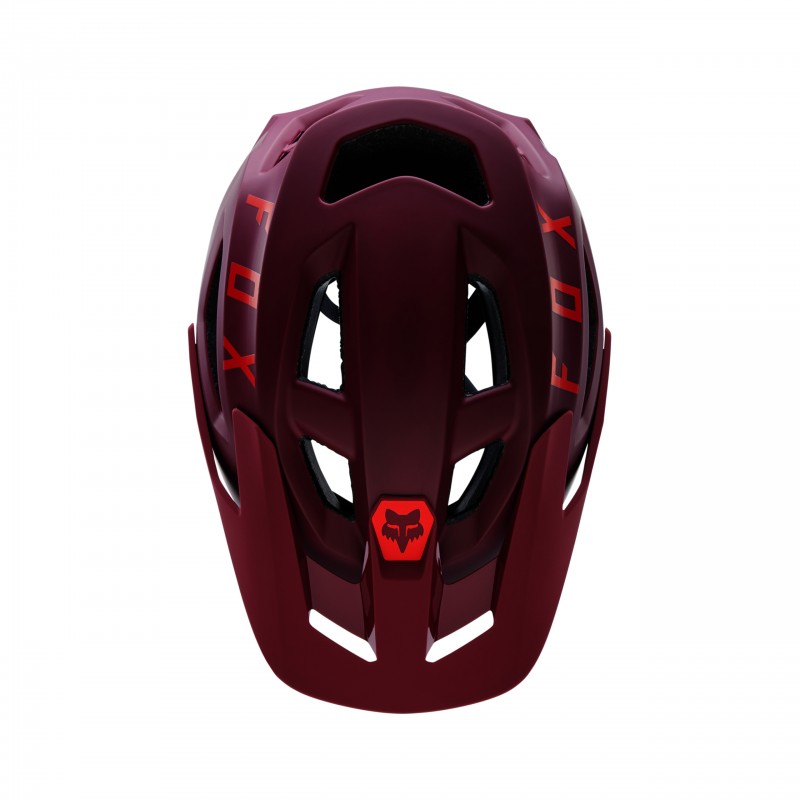 KASK ROWEROWY FOX SPEEDFRAME BORDEAUX