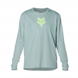 KOSZULKA ROWEROWA Z DŁUGIM RĘKAWEM FOX JUNIOR RANGER GUNMETAL