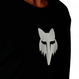 KOSZULKA ROWEROWA Z DŁUGIM RĘKAWEM FOX JUNIOR RANGER BLACK