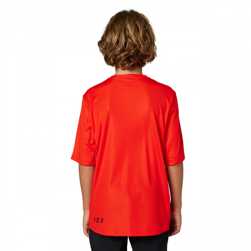 KOSZULKA ROWEROWA FOX JUNIOR RANGER FLUORESCENT RED