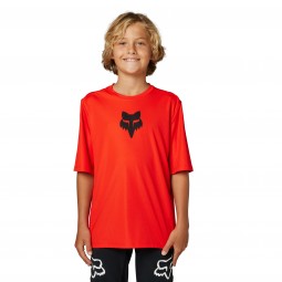 KOSZULKA ROWEROWA FOX JUNIOR RANGER FLUORESCENT RED