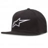 CZAPKA Z DASZKIEM ALPINESTARS AGELESS FLAT BLACK/WHITE