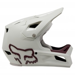 KASK ROWEROWY FOX JUNIOR RAMPAGE VINTAGE WHITE
