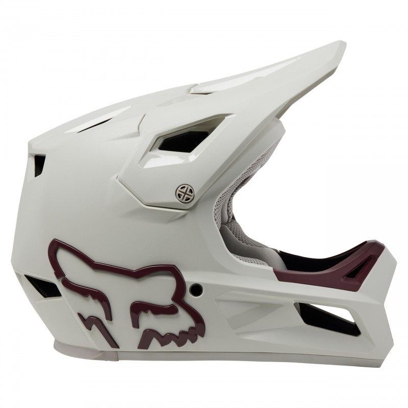 KASK ROWEROWY FOX JUNIOR RAMPAGE VINTAGE WHITE