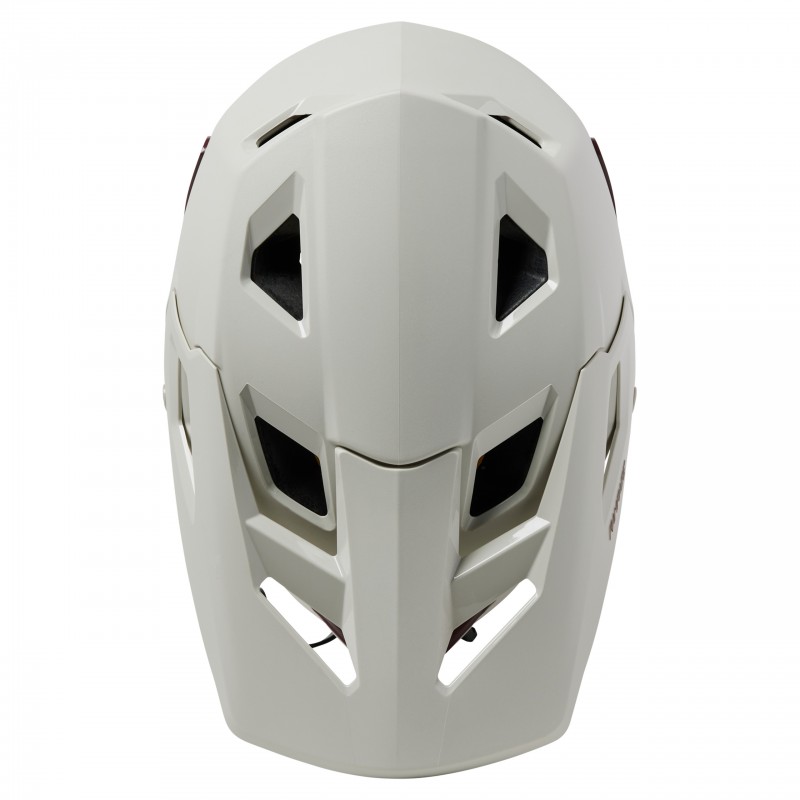 KASK ROWEROWY FOX JUNIOR RAMPAGE VINTAGE WHITE
