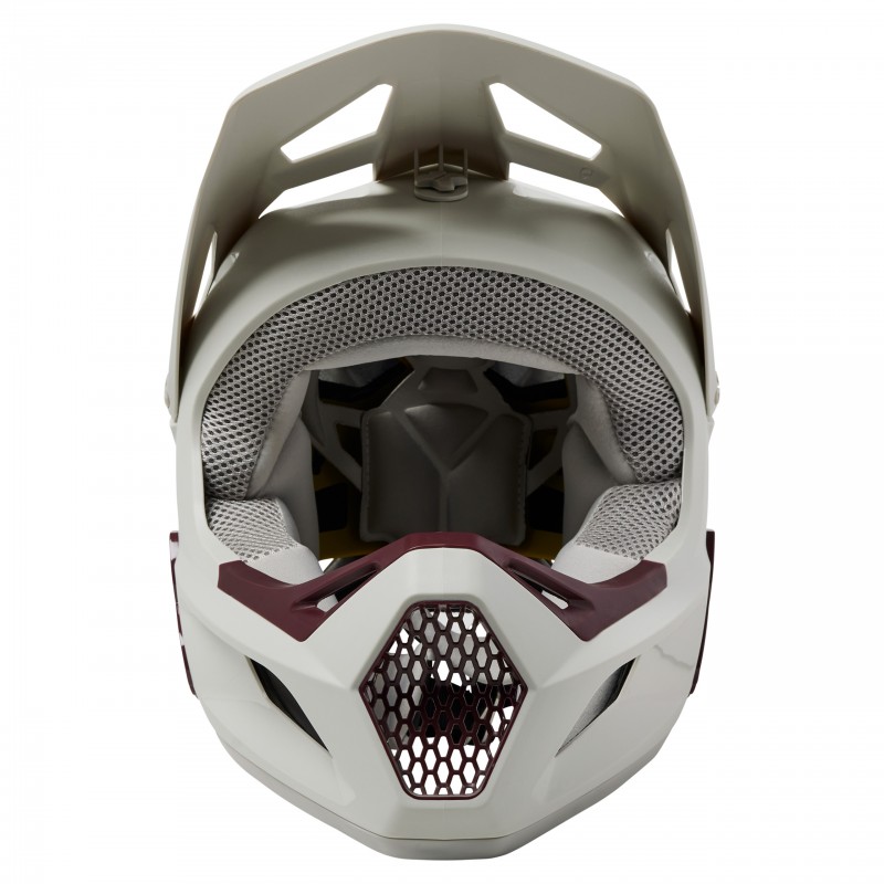 KASK ROWEROWY FOX JUNIOR RAMPAGE VINTAGE WHITE
