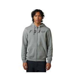BLUZA Z KAPTUREM NA ZAMEK FOX ABSOLUTE HEATHER GRAPHITE