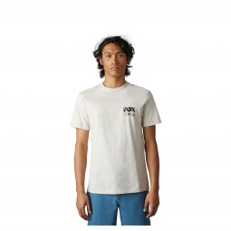 T-SHIRT FOX ROCKWILDER VINTAGE WHITE