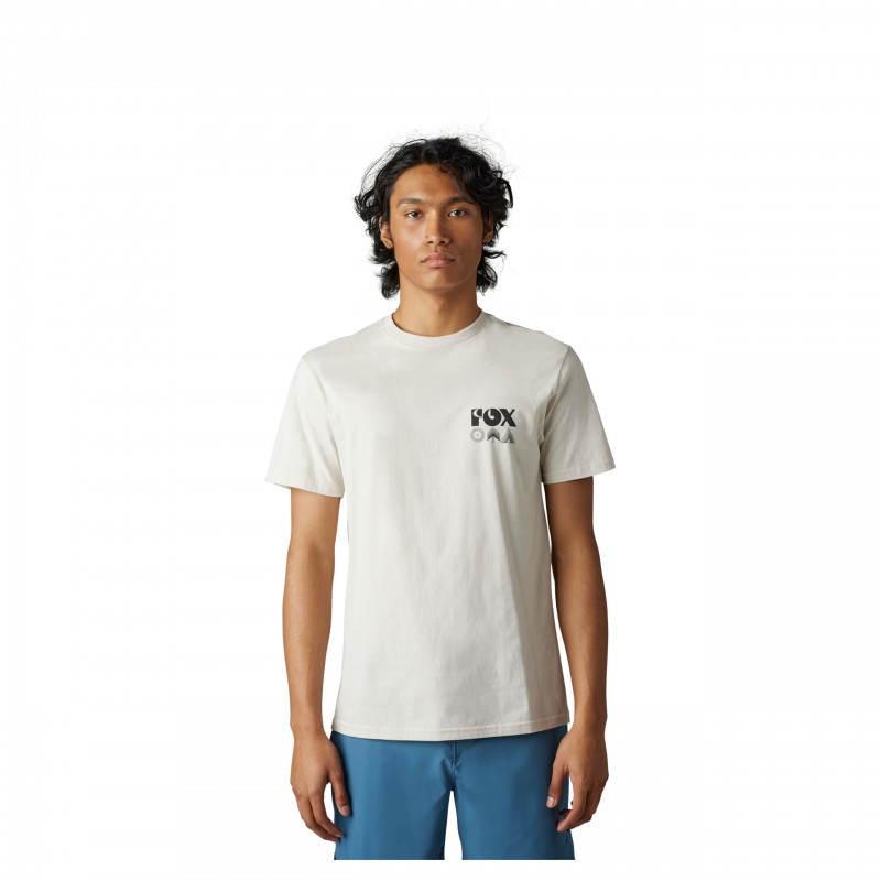 T-SHIRT FOX ROCKWILDER VINTAGE WHITE