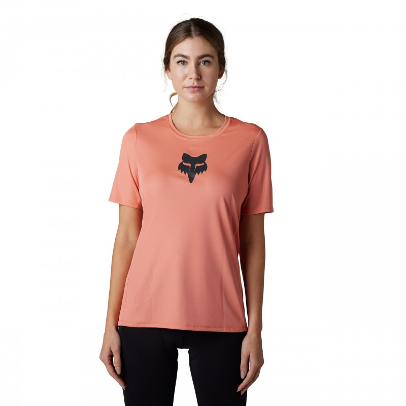 KOSZULKA ROWEROWA FOX LADY RANGER FOXHEAD SALMON