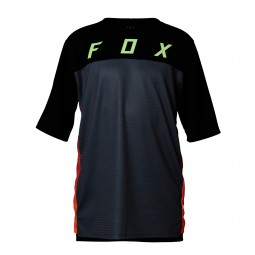 KOSZULKA ROWEROWA FOX JUNIOR DEFEND RACE BLACK