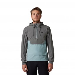 KURTKA FOX RANGER WIND PULLOVER PEWTER