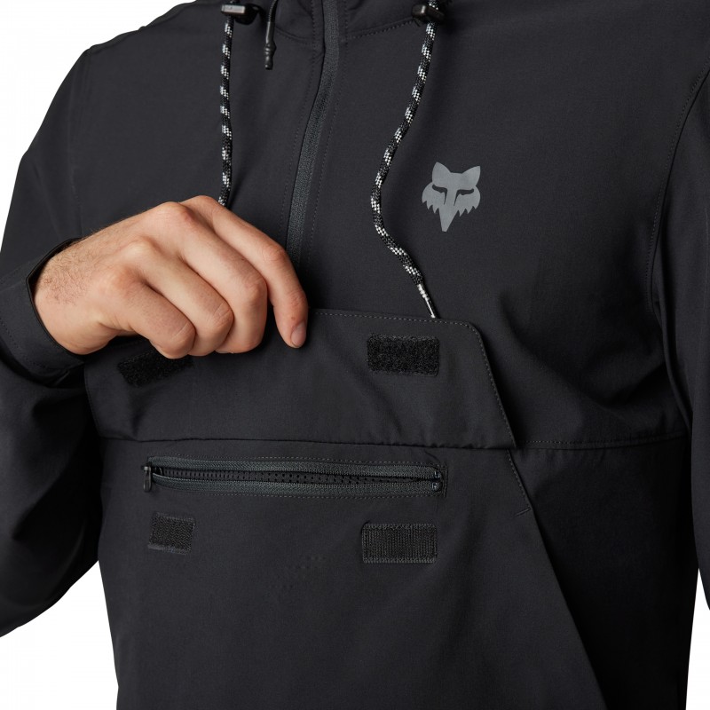 KURTKA FOX RANGER WIND PULLOVER BLACK