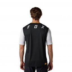 KOSZULKA ROWEROWA FOX DEFEND AURORA BLACK/WHITE