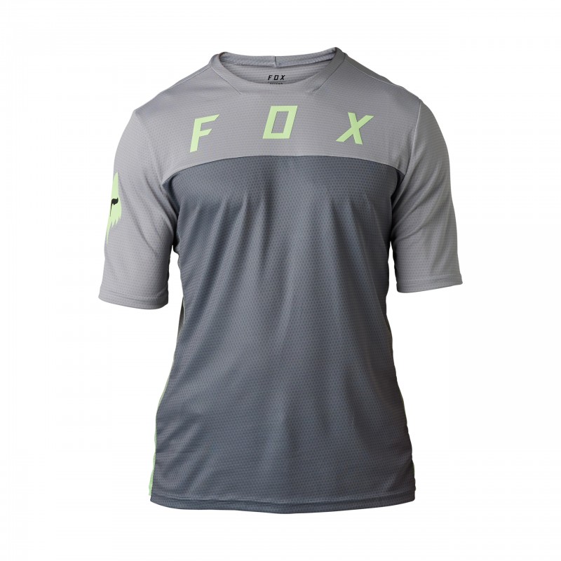 KOSZULKA ROWEROWA FOX DEFEND CEKT BLACK/GREY