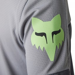 KOSZULKA ROWEROWA Z DŁUGIM RĘKAWEM FOX DEFEND CEKT LIGHT GREY