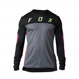 KOSZULKA ROWEROWA Z DŁUGIM RĘKAWEM FOX DEFEND CEKT BLACK