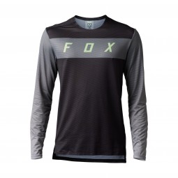 KOSZULKA ROWEROWA Z DŁUGIM RĘKAWEM FOX FLEXAIR ARCADIA BLACK