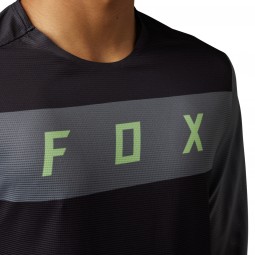 KOSZULKA ROWEROWA Z DŁUGIM RĘKAWEM FOX FLEXAIR ARCADIA BLACK
