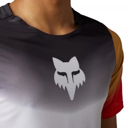 KOSZULKA ROWEROWA FOX FLEXAIR NOVAH BLACK/WHITE