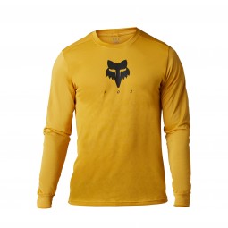 KOSZULKA ROWEROWA Z DŁUGIM RĘKAWEM FOX RANGER TRU DRI DAFFODIL