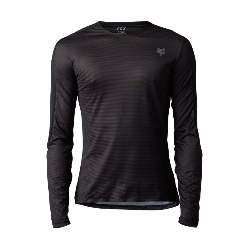 KOSZULKA ROWEROWA Z DŁUGIM RĘKAWEM FOX FLEXAIR ASCENT BLACK