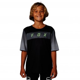 KOSZULKA ROWEROWA FOX JUNIOR FLEXAIR BLACK