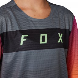 KOSZULKA ROWEROWA FOX JUNIOR FLEXAIR PEWTER
