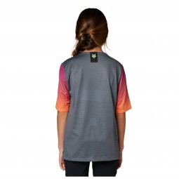 KOSZULKA ROWEROWA FOX JUNIOR FLEXAIR PEWTER